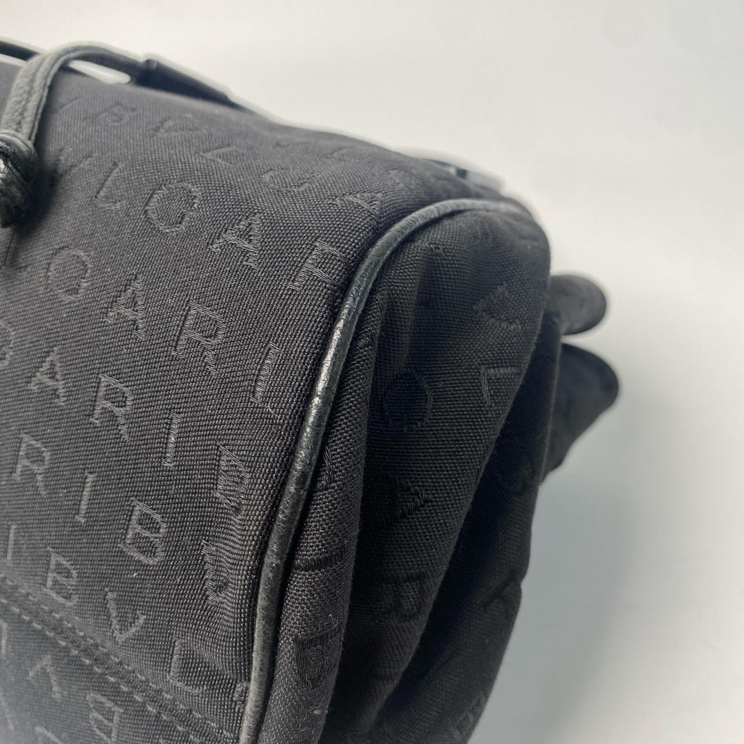 美品 ブルガリ BVLGARI ロゴマニア ハンドバッグ レディース