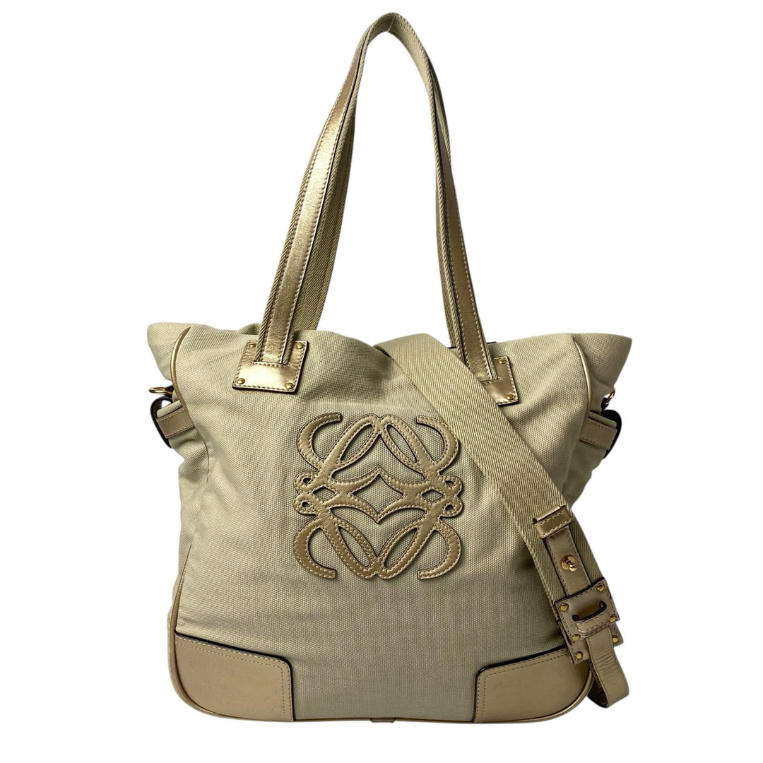 ロエベ LOEWE アナグラム 2way ショルダーバッグ トートバッグ 斜めがけ クロスボディ レディース