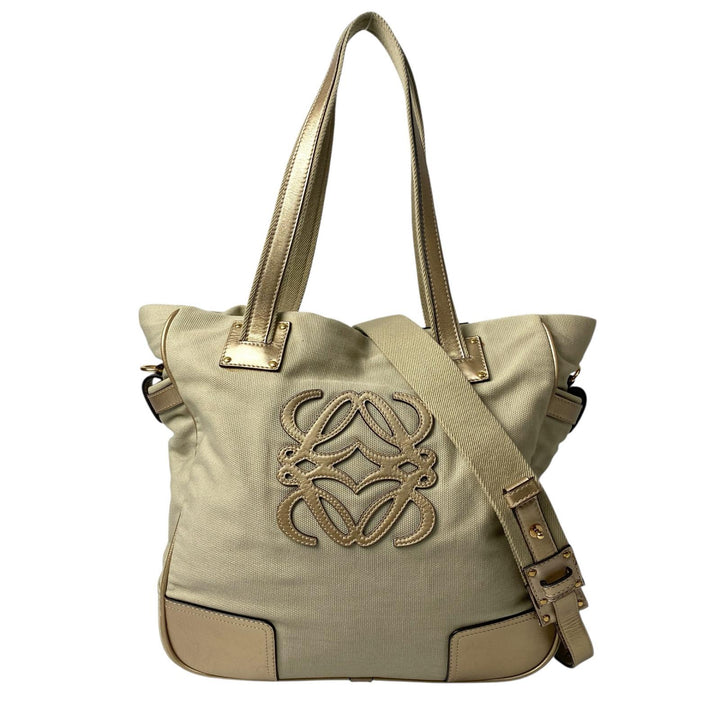 ロエベ LOEWE アナグラム 2way ショルダーバッグ トートバッグ 斜めがけ クロスボディ レディース