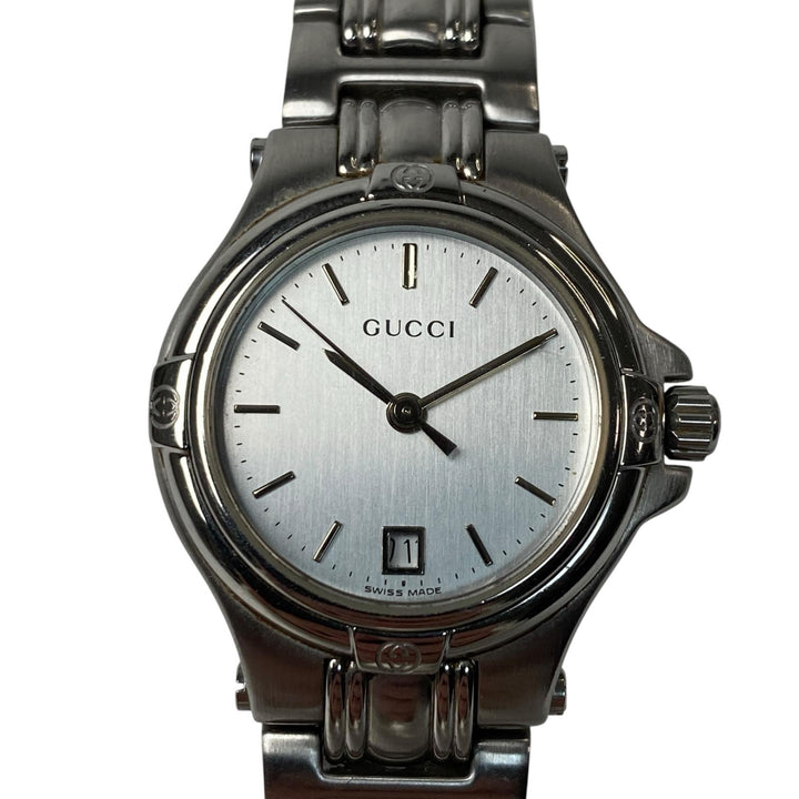 グッチ GUCCI 9040L 腕時計 SS ステンレス クォーツ レディース