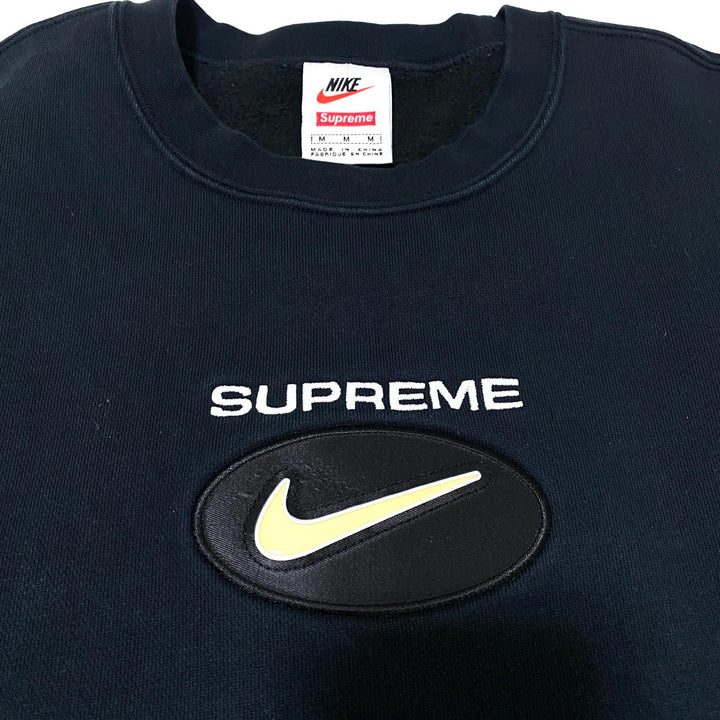 シュプリーム&ナイキ SUPREME コラボ Jewel Creweck スエット #M メンズ