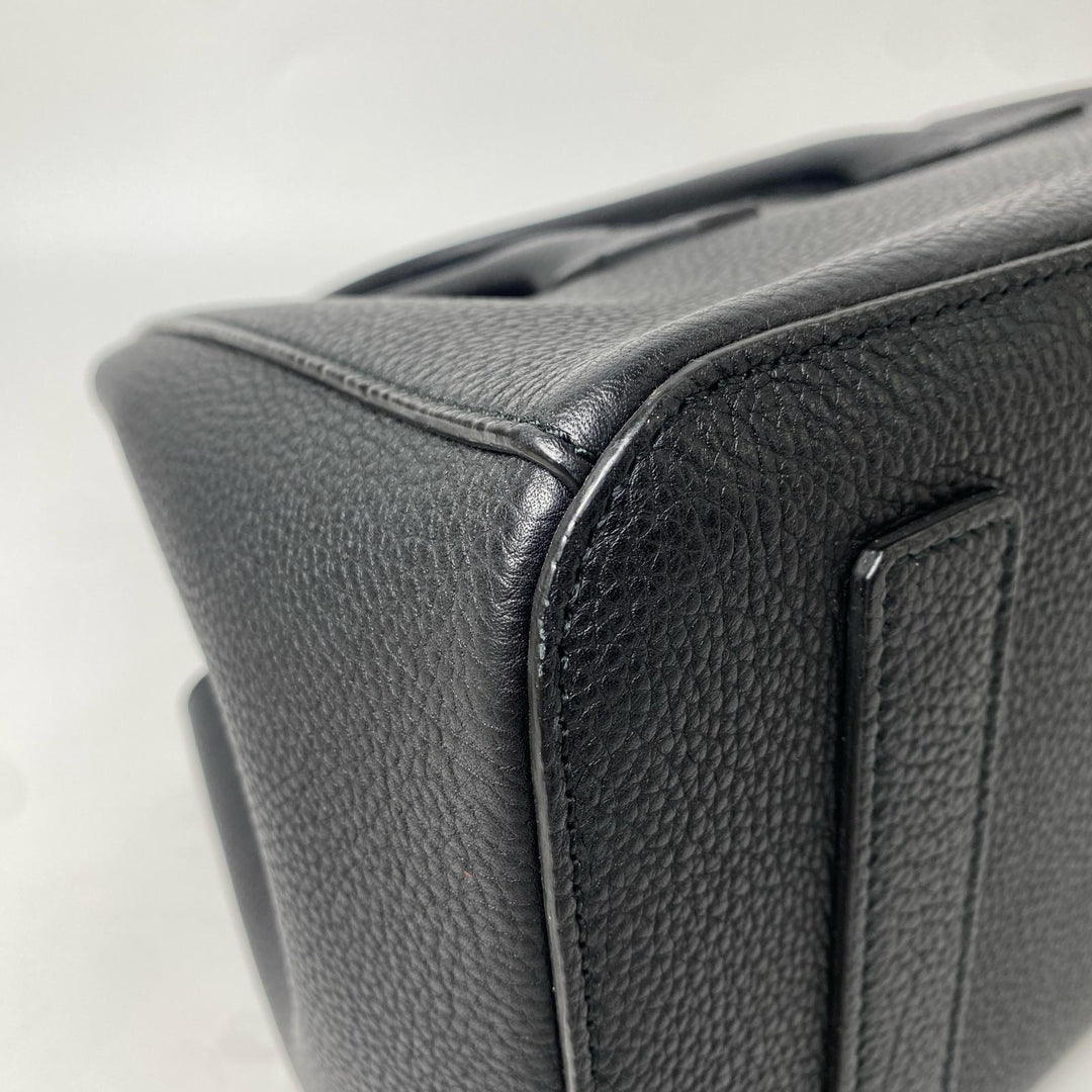 美品 バリー BALLY ソメット レザーハンドバッグ 　ブラック　黒　レディース