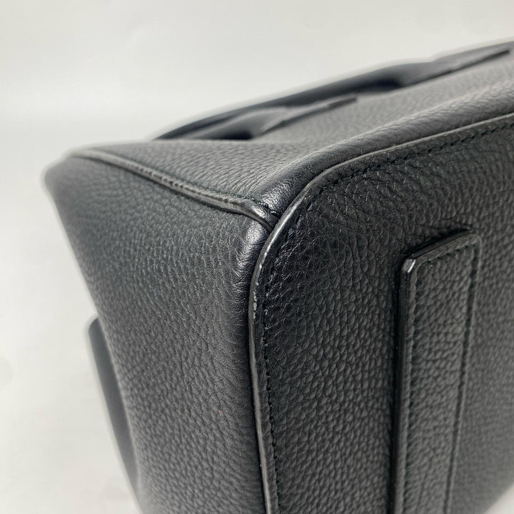 美品 バリー BALLY ソメット レザーハンドバッグ 　ブラック　黒　レディース