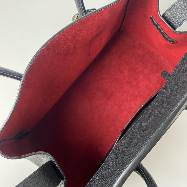 美品 バリー BALLY ソメット レザーハンドバッグ 　ブラック　黒　レディース