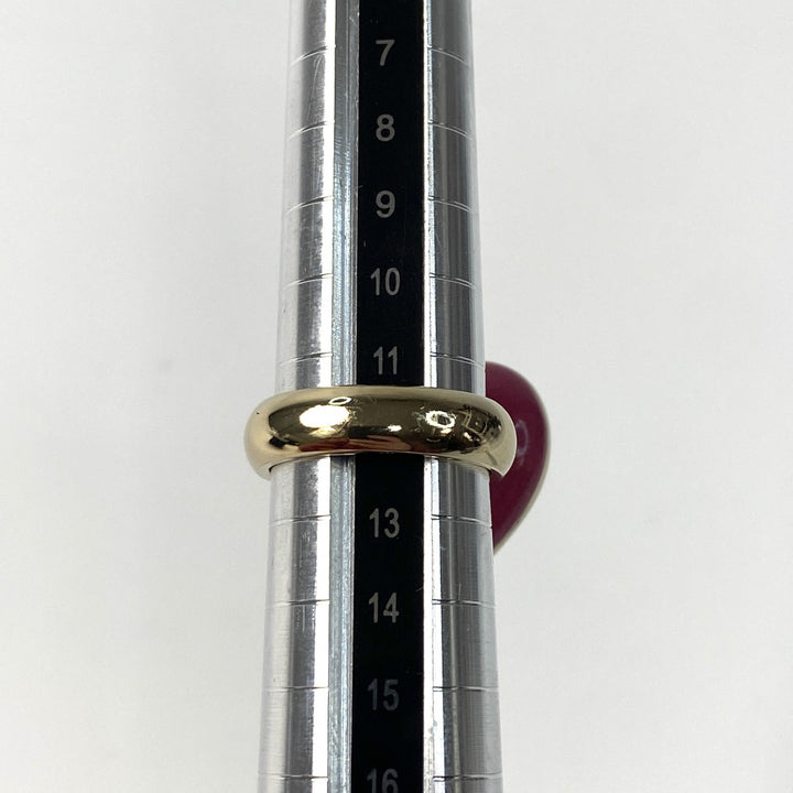 美品 シャネル CHANEL レディース ピンク ストーン ハートリング C23P 12号