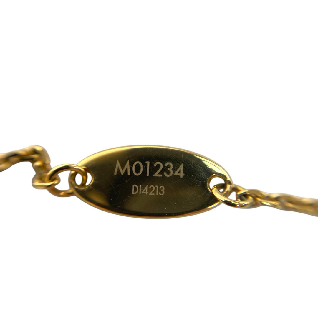 美品 ルイヴィトン LOUIS VUITTON フラワーグラム ネックレス M01234 レディース