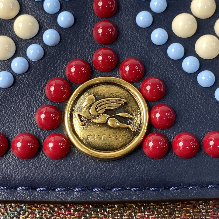 現行モデル 新品 エトロ ETRO レディース エッセンシャル ビーズ ミニバッグ ショルダーバッグ 斜めがけ クロスボディ