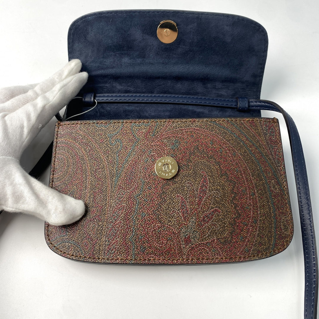 現行モデル 新品 エトロ ETRO レディース エッセンシャル ビーズ ミニバッグ ショルダーバッグ 斜めがけ クロスボディ