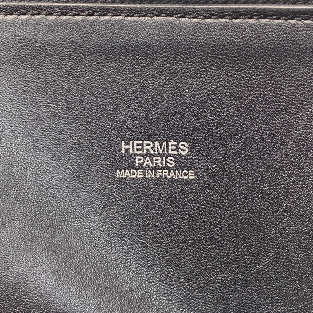 エルメス HERMES ボリード31 2way ハンドバッグ ショルダーバッグ 黒 ブラック トリヨン T刻印 SV金具 レディース