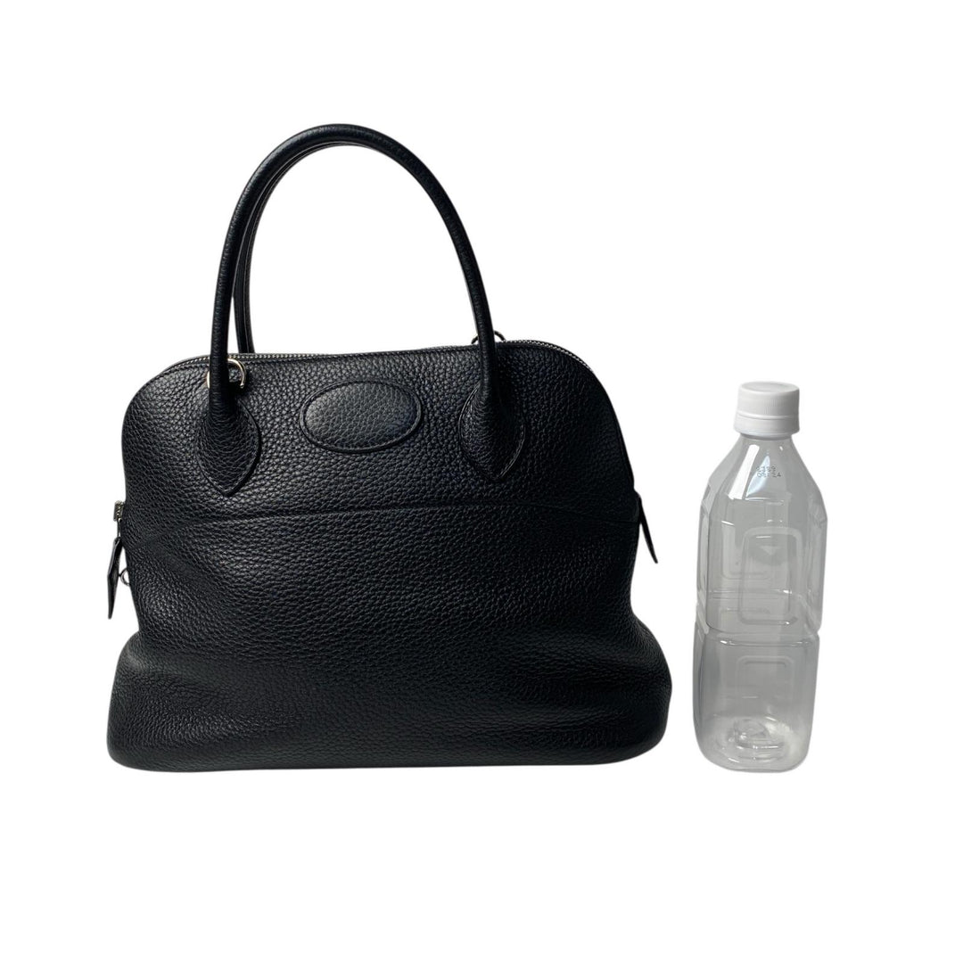 エルメス HERMES ボリード31 2way ハンドバッグ ショルダーバッグ 黒 ブラック トリヨン T刻印 SV金具 レディース