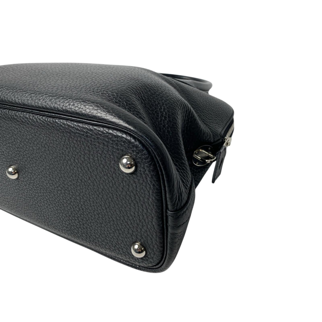 エルメス HERMES ボリード31 2way ハンドバッグ ショルダーバッグ 黒 ブラック トリヨン T刻印 SV金具 レディース