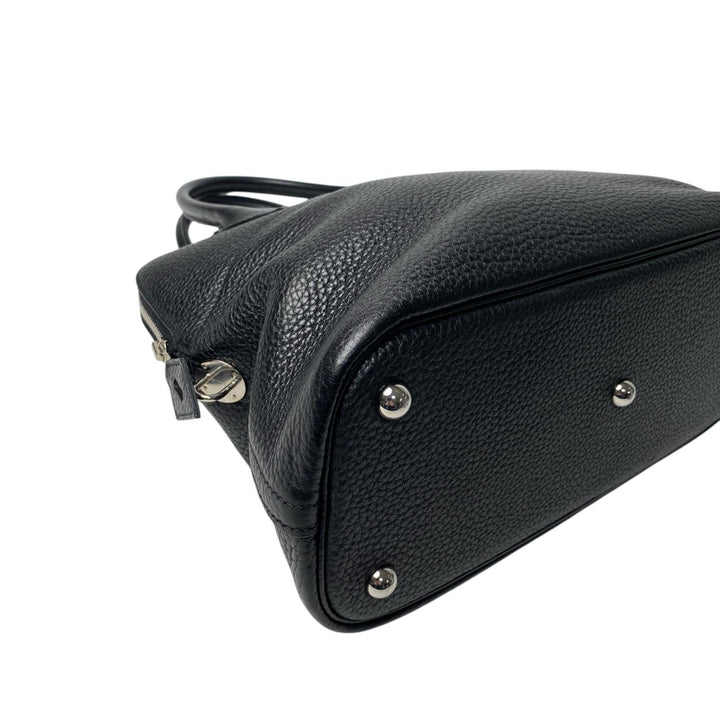 エルメス HERMES ボリード31 2way ハンドバッグ ショルダーバッグ 黒 ブラック トリヨン T刻印 SV金具 レディース