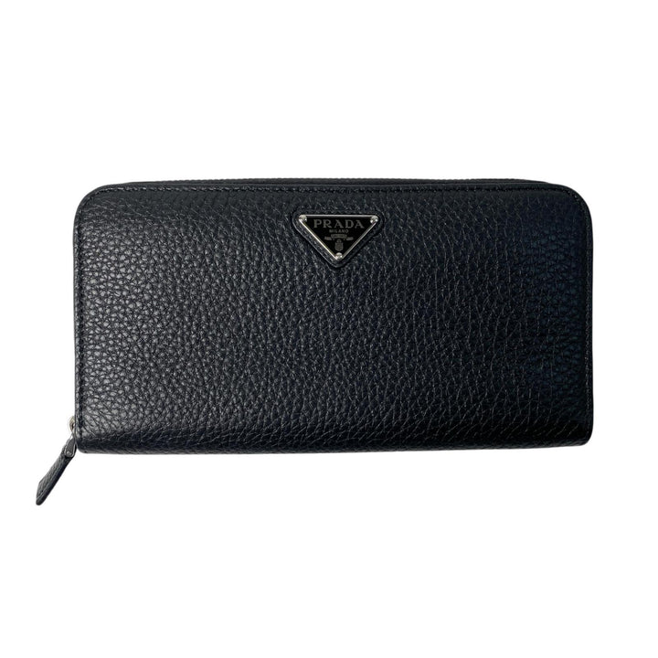 未使用 プラダ PRADA ヴィッテロダイノレザー 2ML317 長財布 ブラック　黒 メンズ
