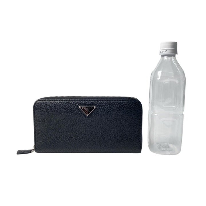 未使用 プラダ PRADA ヴィッテロダイノレザー 2ML317 長財布 ブラック　黒 メンズ