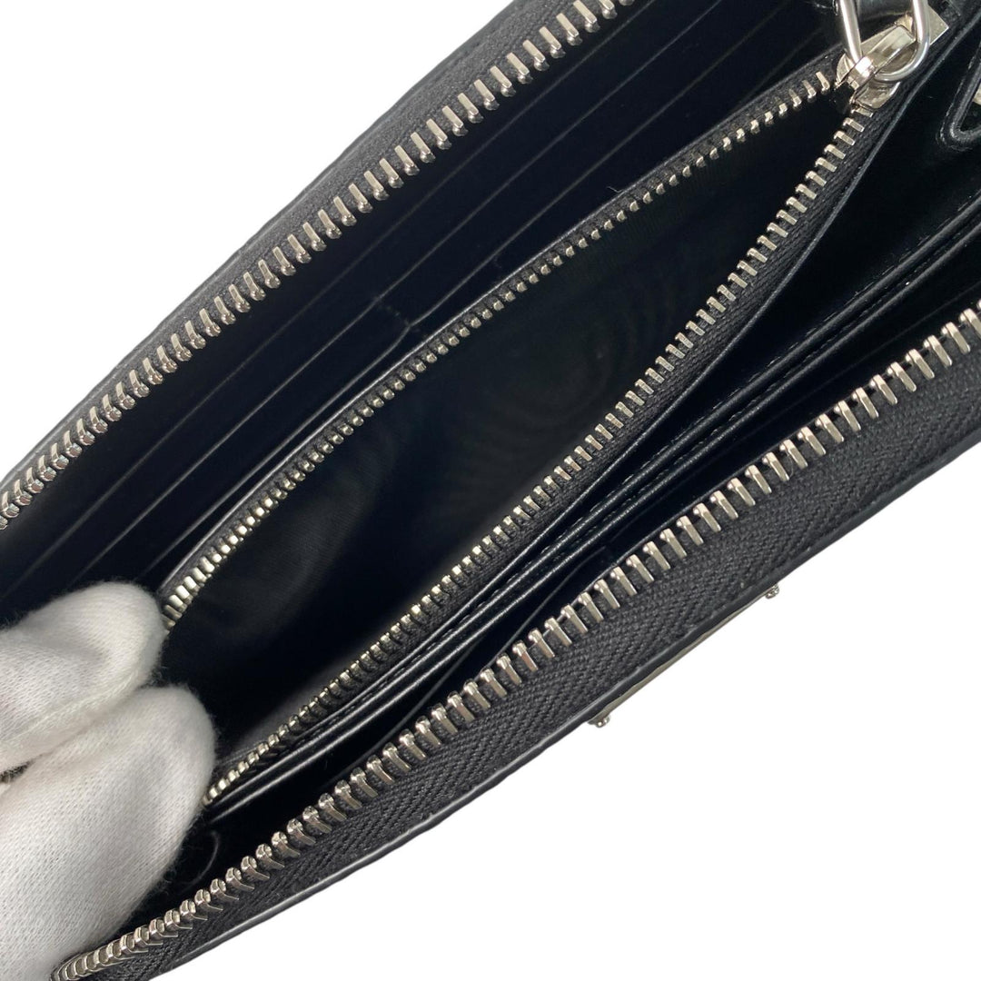 未使用 プラダ PRADA ヴィッテロダイノレザー 2ML317 長財布 ブラック　黒 メンズ