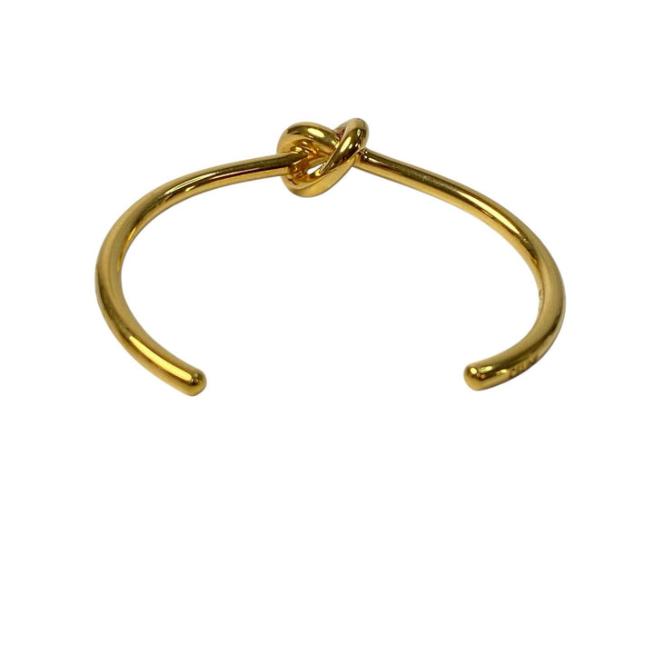 セリーヌ CELINE ノット エクストラシン ブレスレット ゴールド フィニッシュブラス レディース