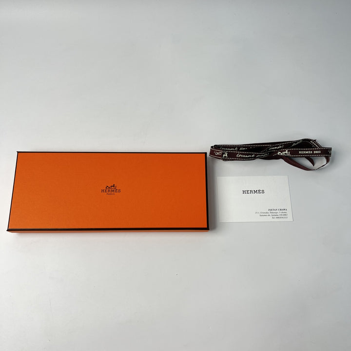 未使用 エルメス HERMES レディース ブリッド・ドゥ・ガラ・タータン ガヴロッシュ 45 スカーフ