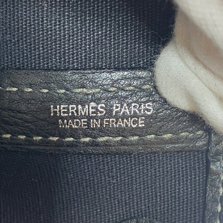 エルメス レディース ガーデンパーティー TPM トワルオフィシェ ヴァッシュカントリー トートバッグ ◻︎K刻印 2007年