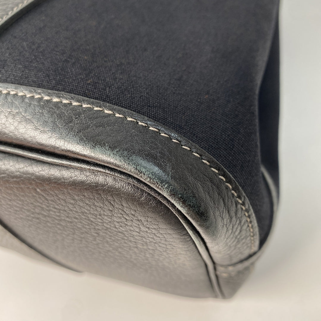 エルメス レディース ガーデンパーティー TPM トワルオフィシェ ヴァッシュカントリー トートバッグ ◻︎K刻印 2007年