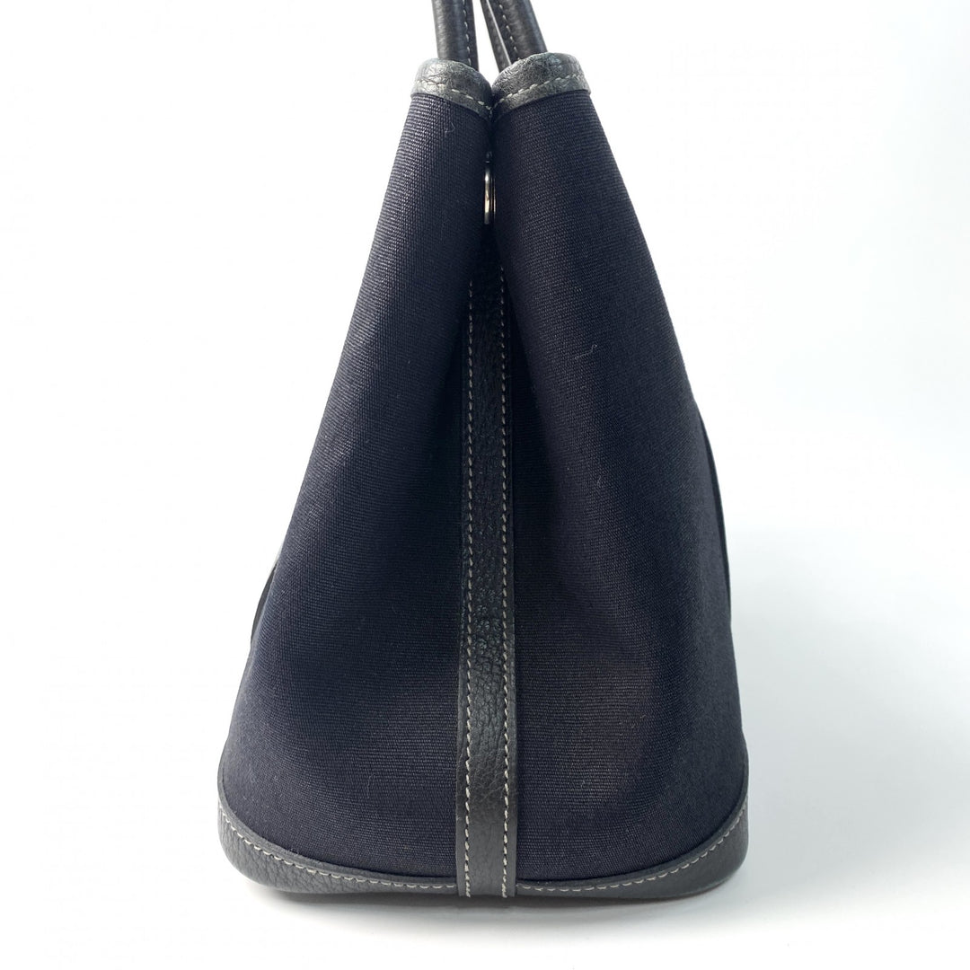 エルメス レディース ガーデンパーティー TPM トワルオフィシェ ヴァッシュカントリー トートバッグ ◻︎K刻印 2007年