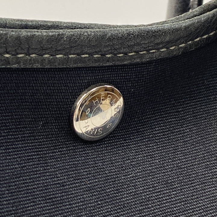 エルメス レディース ガーデンパーティー TPM トワルオフィシェ ヴァッシュカントリー トートバッグ ◻︎K刻印 2007年