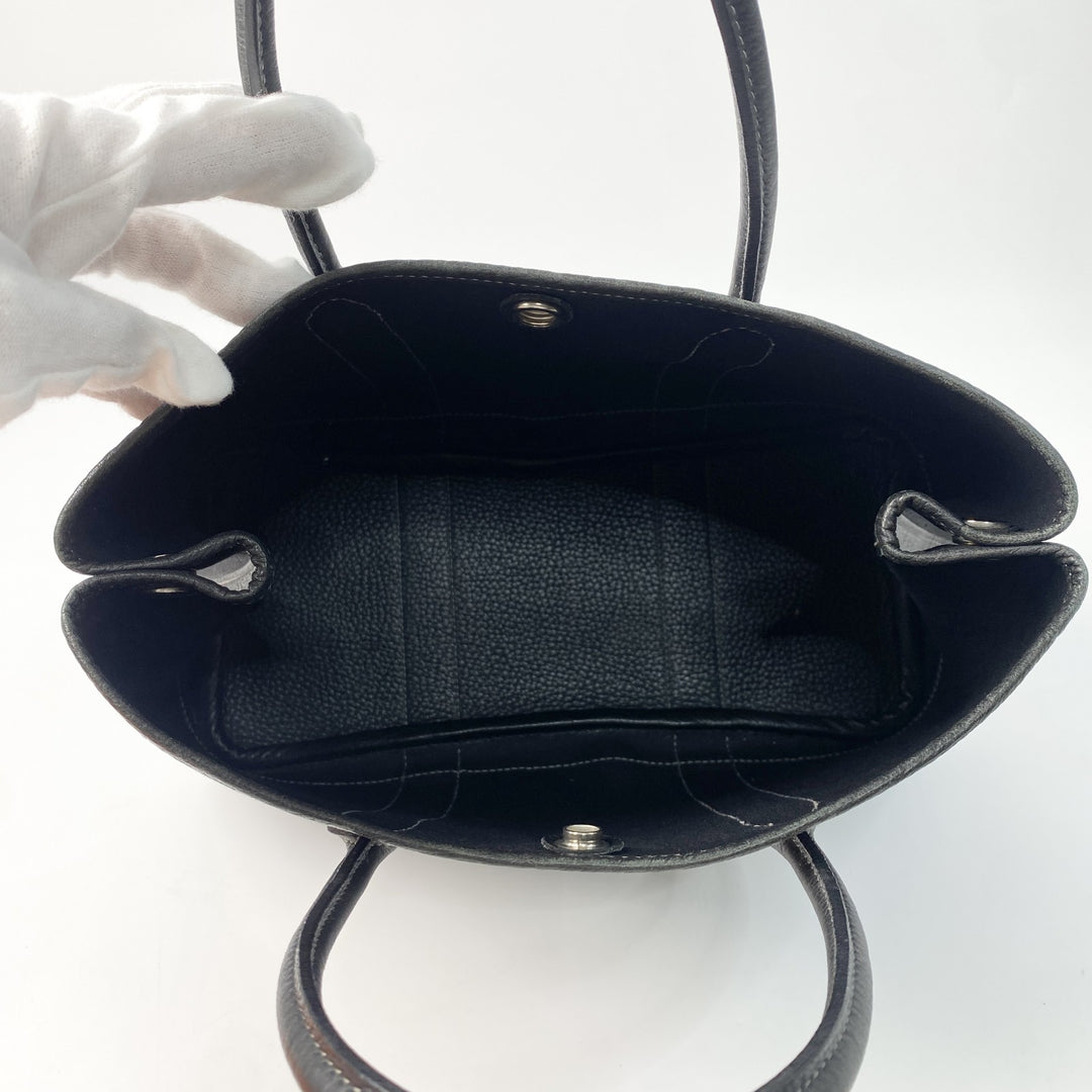 エルメス レディース ガーデンパーティー TPM トワルオフィシェ ヴァッシュカントリー トートバッグ ◻︎K刻印 2007年