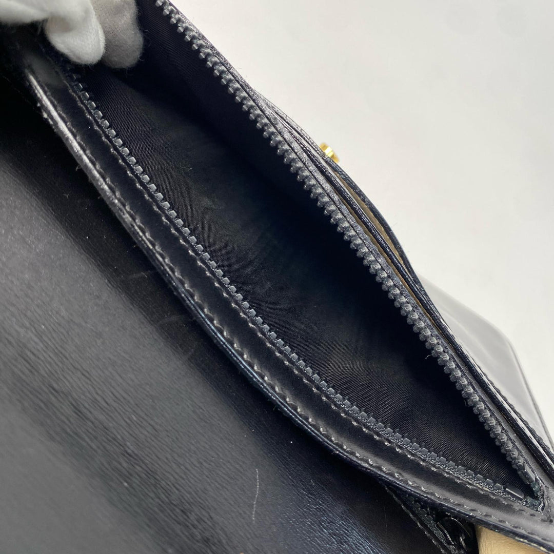 セリーヌ CELINE ヴィンテージ クラッチバッグ セカンドバッグ ブラック メンズ