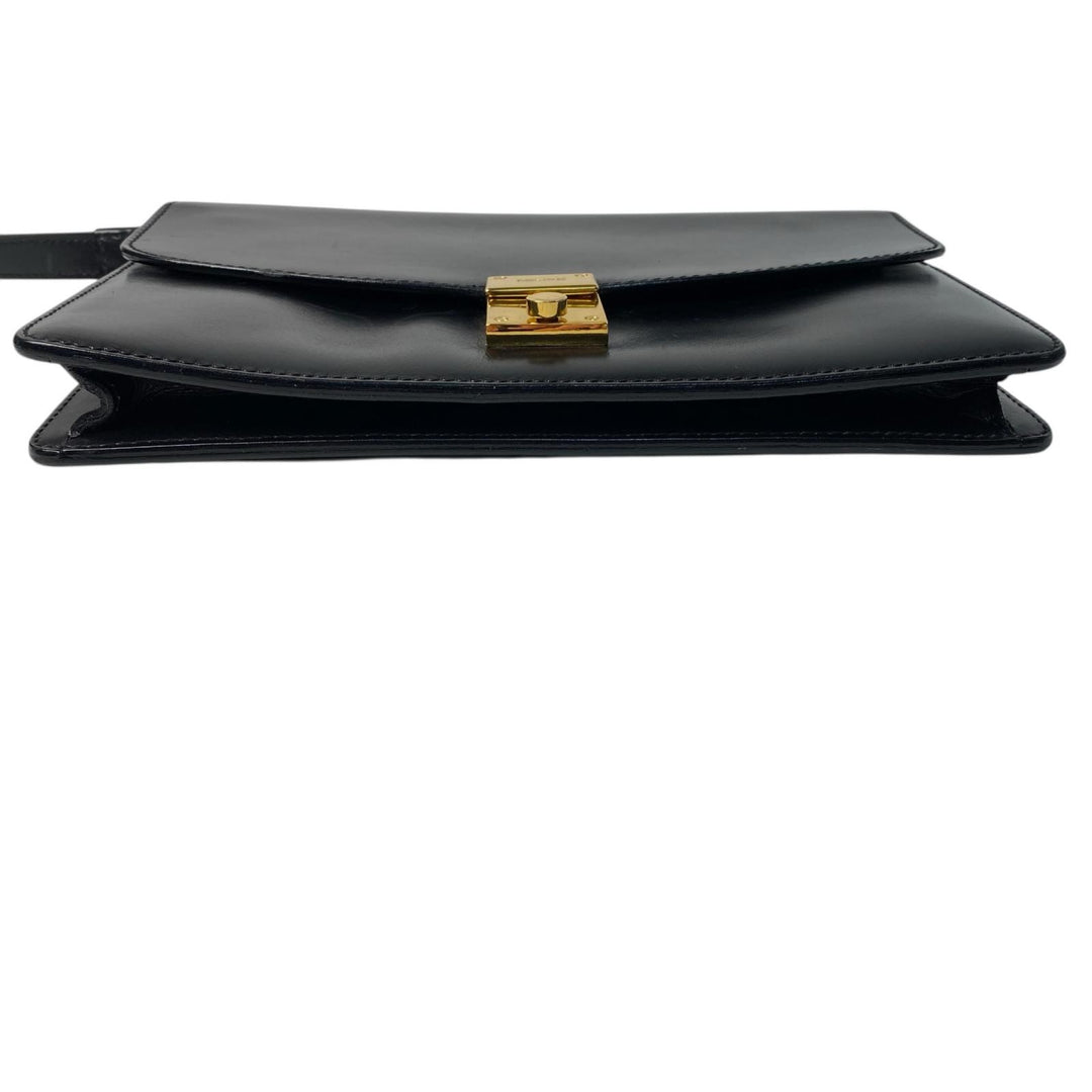 セリーヌ CELINE ヴィンテージ クラッチバッグ セカンドバッグ ブラック メンズ