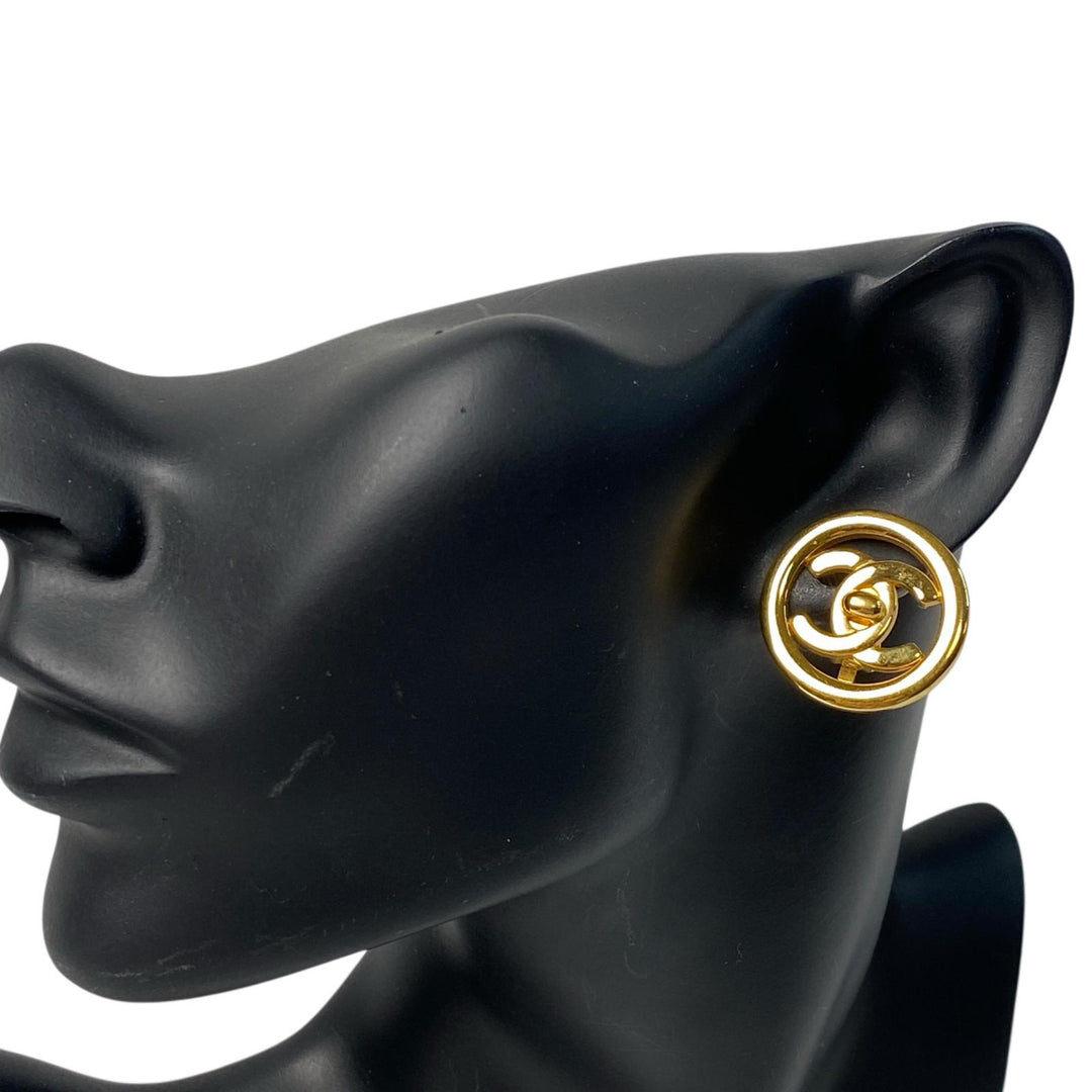 シャネル CHANEL ココマーク イヤリング 97P ゴールド レディース