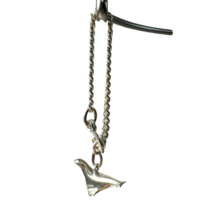 ティファニー TIFFANY アザラシ キー チャーム キーホルダーシルバー レディース