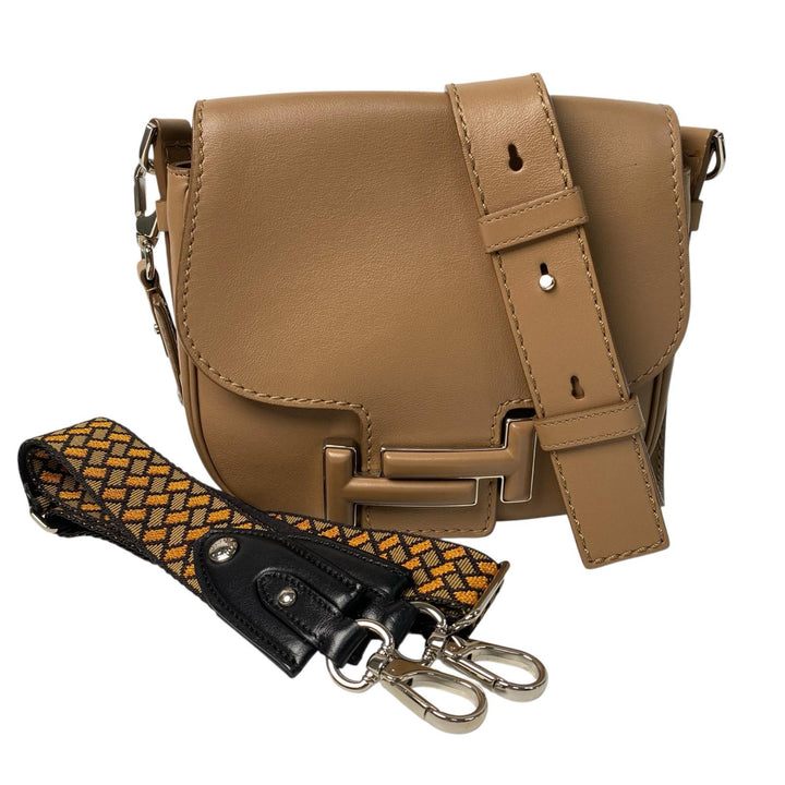 TOD'S トッズ ダブルT ショルダーバッグ レザー 斜めがけ クロスボディ レディース