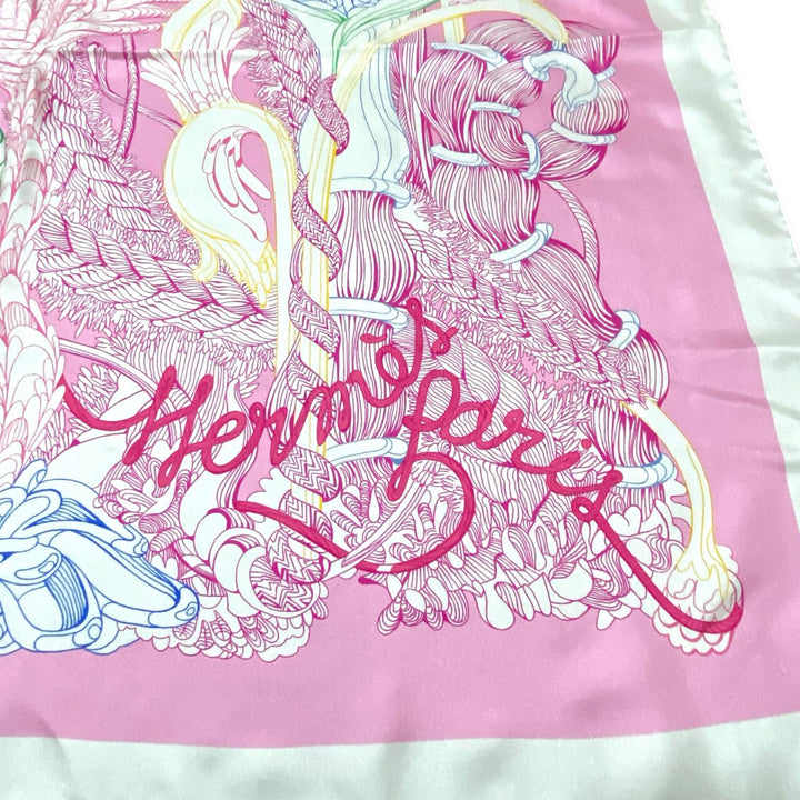 エルメス HERMES カレ 140 空想の植物誌 シルク スカーフ ストール レディース
