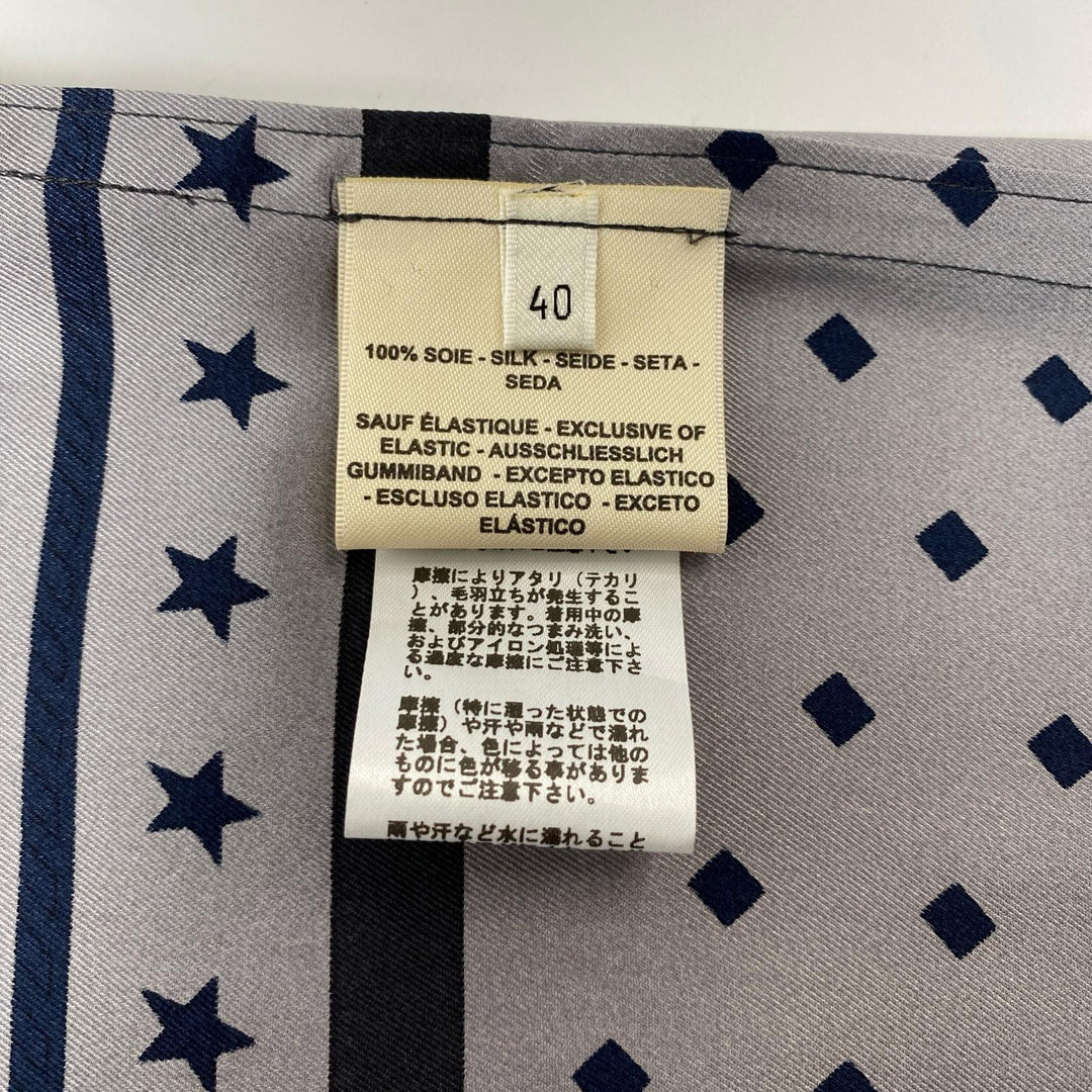 未使用 エルメス HERMES Harnais de CourBandana シルクスカート #40 レディース