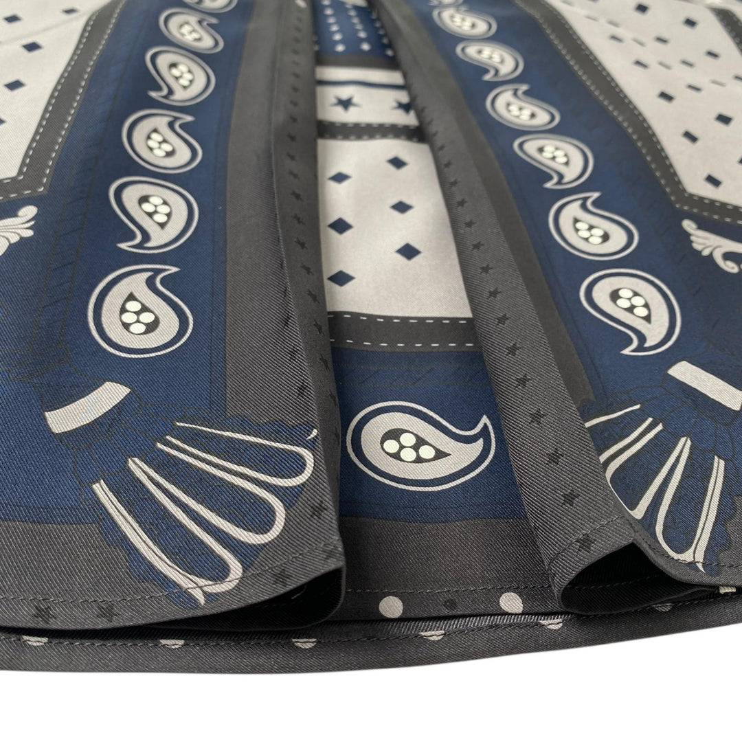 未使用 エルメス HERMES Harnais de CourBandana シルクスカート #40 レディース