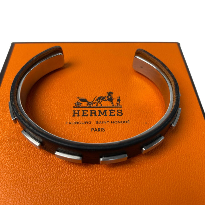美品 エルメス HERMES バングル アテナ メドール レディース