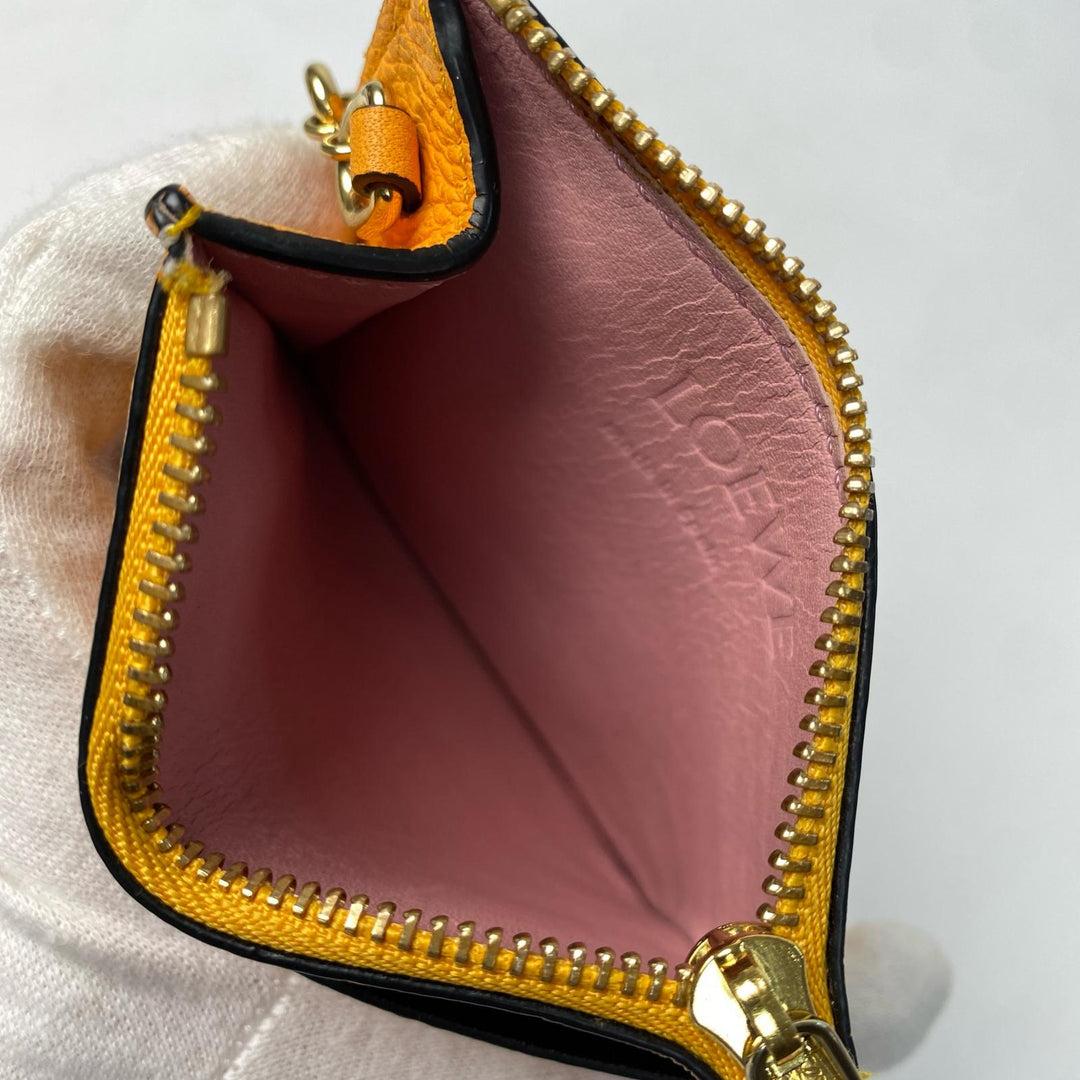 ロエベ LOEWE スクエア コイン カードホルダー 小銭入れ フラグメント レディース