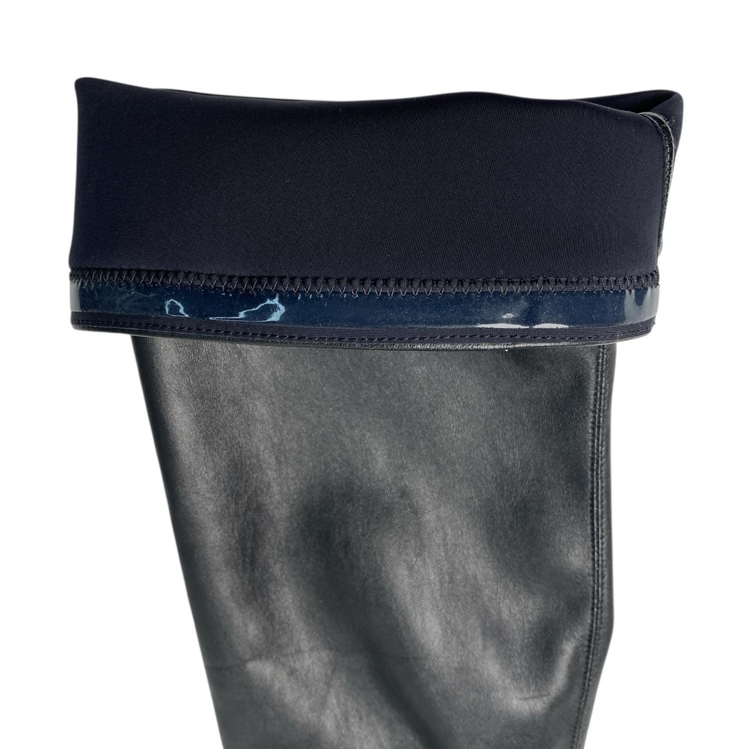未使用 ヴァレンティノ ガラヴァーニ valentino garavani スタッズ ニーハイ ロングブーツ #35 レディース