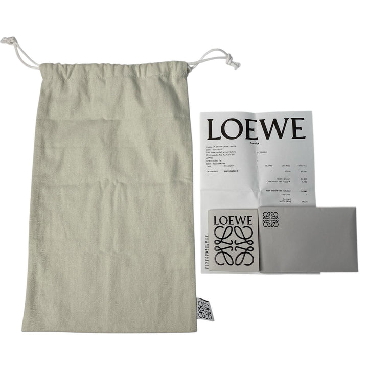 美品 ロエベ LOWEW ダイスポケット ショルダーバッグ クラシックカーフ レディース 斜めがけ クロスボディ