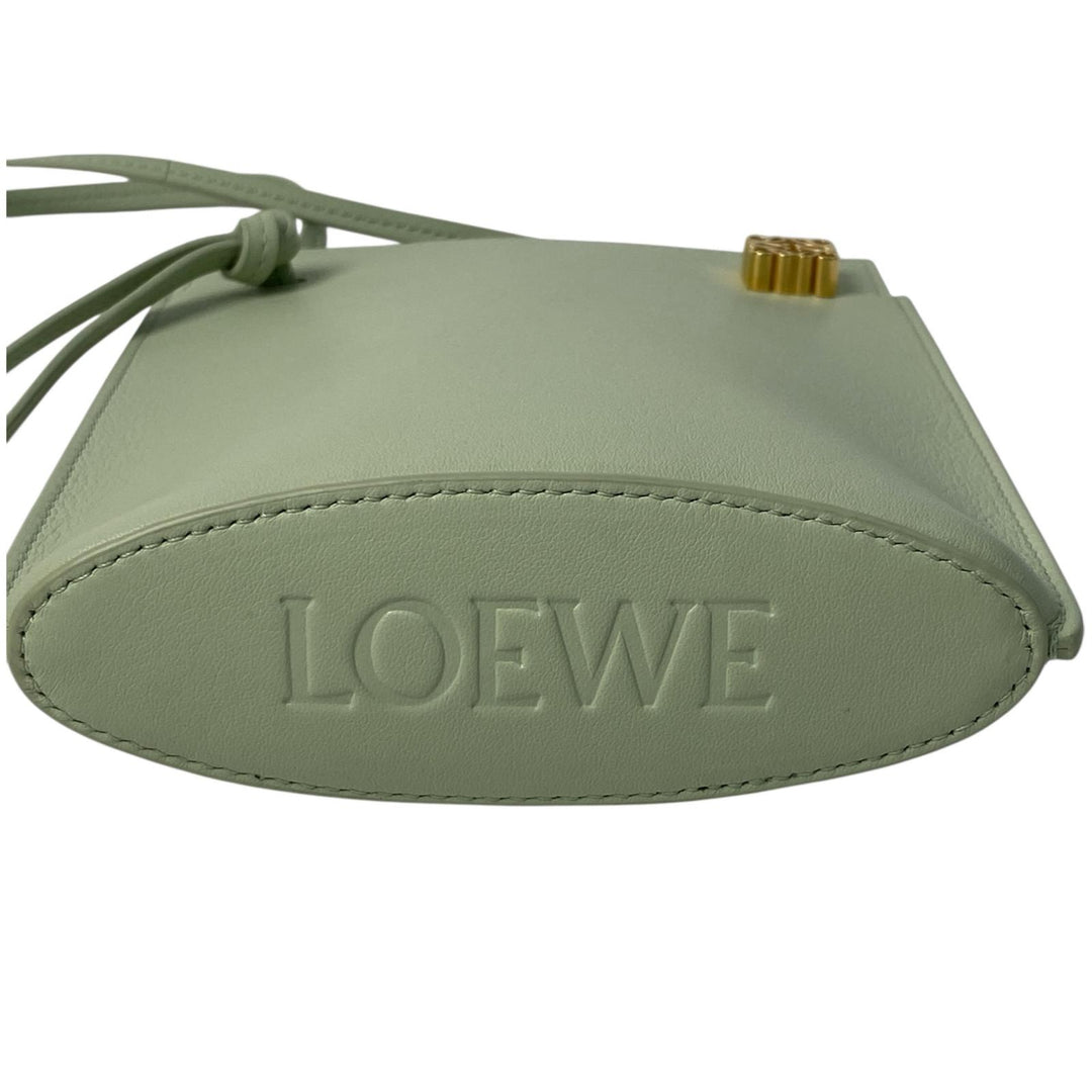 美品 ロエベ LOWEW ダイスポケット ショルダーバッグ クラシックカーフ レディース 斜めがけ クロスボディ