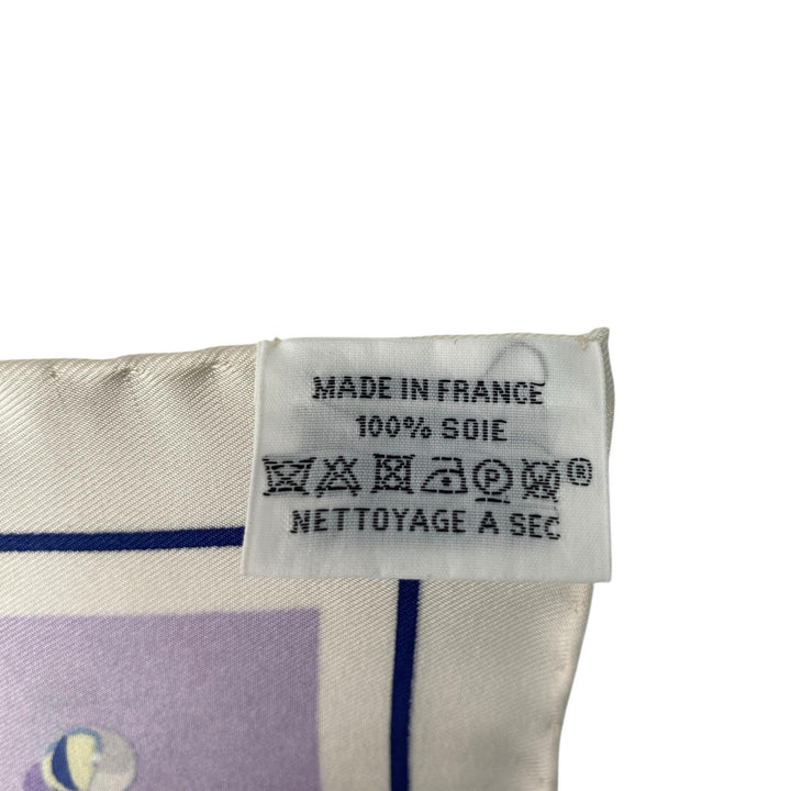 エルメス HERMES ガヴロッシュ カレ45 ビー玉 スカーフ バンダナ シルク レディース