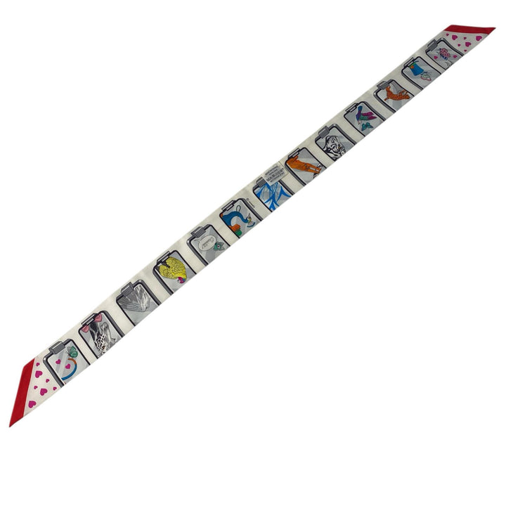 美品 エルメスHERME ツイリー エルメスストーリー 新タグ レディース