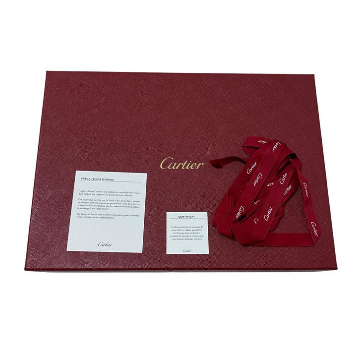 Cartier カルティエ 大判ストール マフラー カシミヤ ボルドー レディース