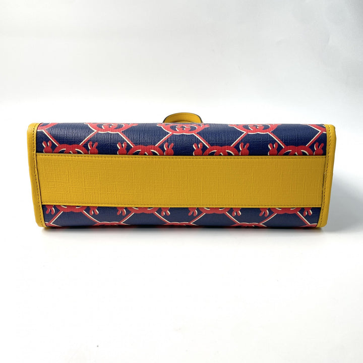 新品 タグあり グッチ GUCCI レディース GGスプリーム ロゴマーク ハンドバッグ 605614