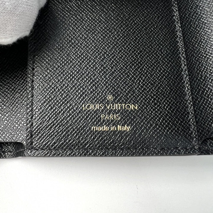 美品 ルイヴィトン LOUIS VUITTON レディース ポルトフォイユ ヴィクトリーヌ 三つ折り財布 M81557 IC