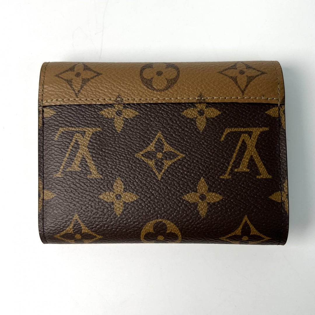 美品 ルイヴィトン LOUIS VUITTON レディース ポルトフォイユ ヴィクトリーヌ 三つ折り財布 M81557 IC