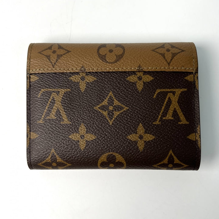 美品 ルイヴィトン LOUIS VUITTON レディース ポルトフォイユ ヴィクトリーヌ 三つ折り財布 M81557 IC