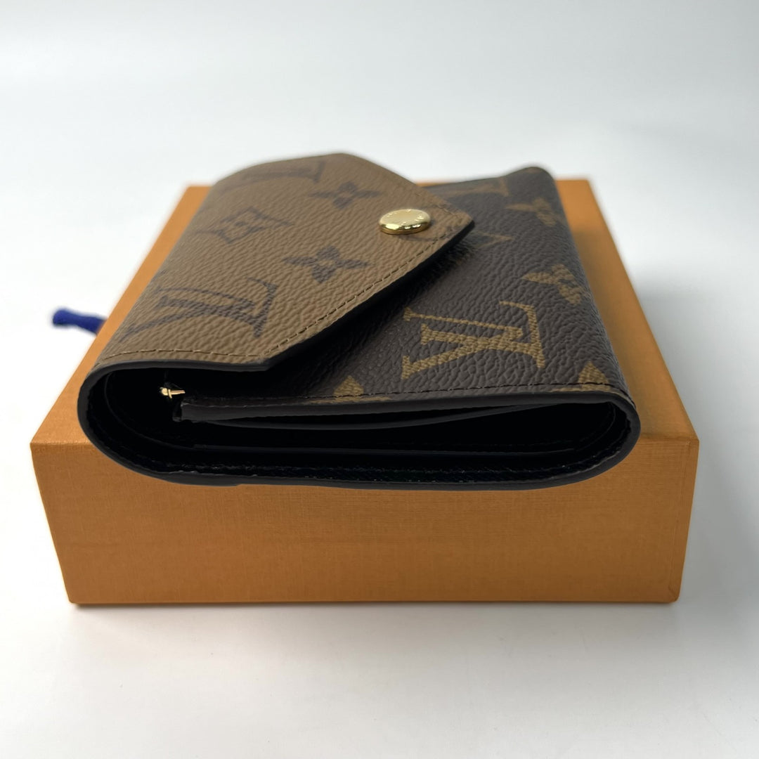 美品 ルイヴィトン LOUIS VUITTON レディース ポルトフォイユ ヴィクトリーヌ 三つ折り財布 M81557 IC