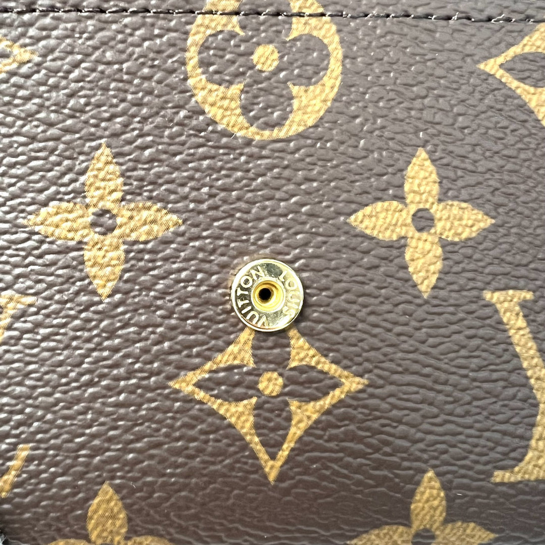 美品 ルイヴィトン LOUIS VUITTON レディース ポルトフォイユ ヴィクトリーヌ 三つ折り財布 M81557 IC