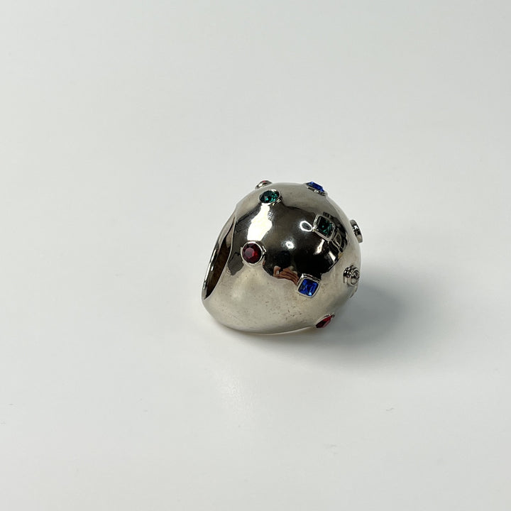 ルイヴィトン LOUIS VUITTON メンズ リング プラネット ストラスカクテルリング 約13号