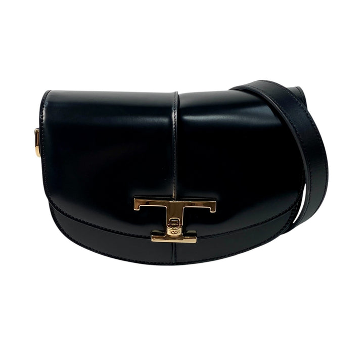 美品 トッズ TOS'S レディース Tタイムレス ミニ ショルダーバッグ レザー 斜めがけ クロスボディ LG49